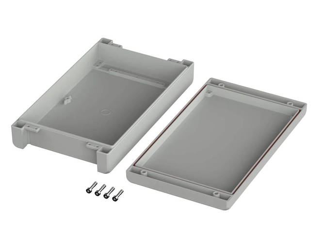Bopla BA-S 281706 F SIL-7035 (00166325.SIL) - enclosure with membrane lid, screwed (299 x 173 x 60 mm)