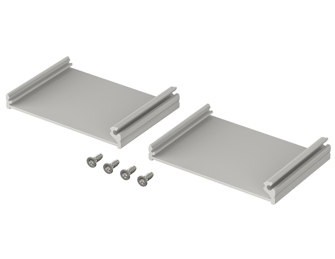 Bopla F 716-50 (97171050) - profil aluminiowy półotwarty (71,8 x 16,4 x 50 mm)
