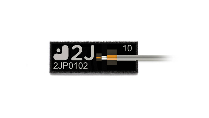 2J Antennas 2JP0102P-SP-010MC137-UFL - ISM antenna