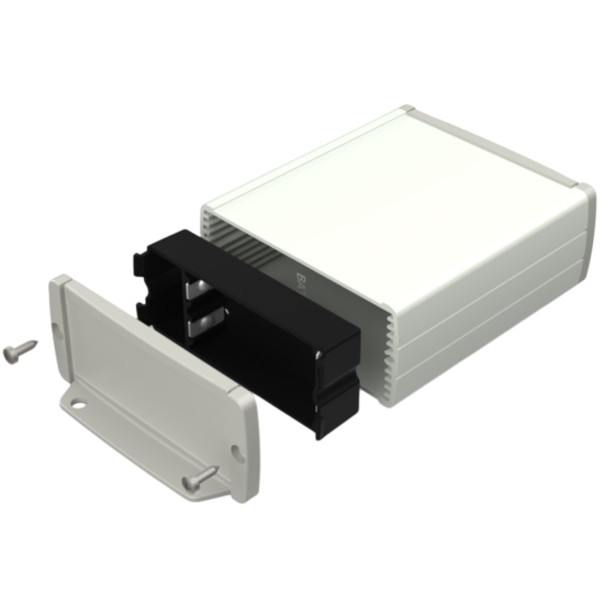 Teko - TEKAL 2 series (TEKAL-21B/E.30) - aluminum alloy enclosure (100 x 85,8 x 36,9 mm)