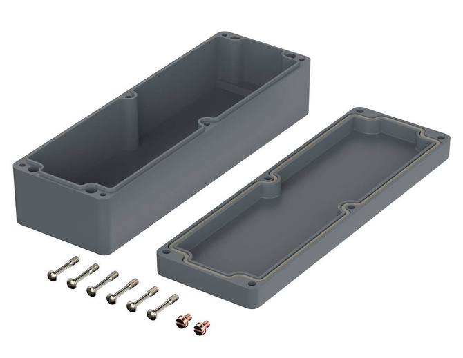 Bopla P 322 (04322000) - obudowa poliestrowa z uszczelką neoprenową (230 x 75 x 56,5 mm)