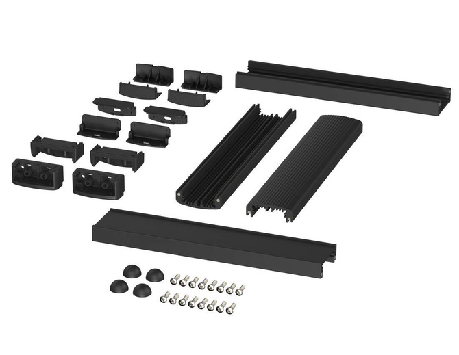 Bopla AP 52525 (64052525) - Aluplan aluminum profiles (293 x 295 x 56 mm)