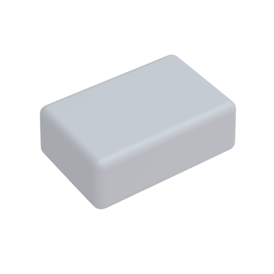 Teko - SMART K series (SR01K.7) - universal enclosure in white (57.4 x 38.3 x 20 mm)