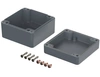 Bopla A 121 (01121000) - aluminium enclosure with neoprene seal (140 x 140 x 91 mm)