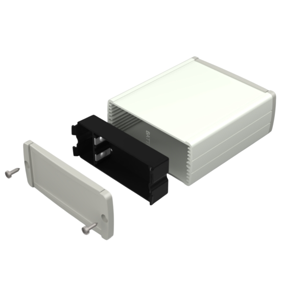 Teko - TEKAL 2 series (TEKAL-21B.30) - aluminum alloy enclosure (100 x 85,8 x 36,9 mm)