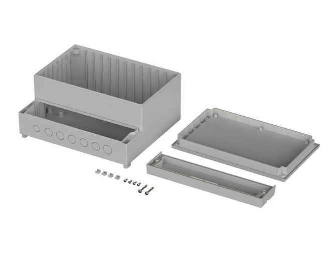 Bopla RCPM 250 F (41251609) - obudowa RegloCard-Plus z panelem zamkniętym (257 x 217 x 112 mm)