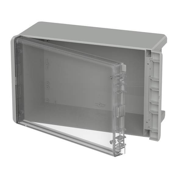 Bopla B 261712 PC-V0-G 7035 (96026365) - obudowa uniwersalna z przezroczystą pokrywą (271 x 170 x 120 mm)