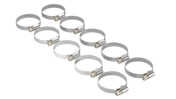 Bopla MH S 32-50 (96500050) - stainless steel clamps for mast mounting (10 pcs)