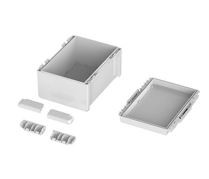 Bopla B 233016 ABS 7035 (96038575) - universal enclosure (239 x 300 x 160 mm)