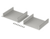 Bopla F 1048-100 WL (97218100) - aluminium profile with wall brackets (105 x 48 x 100 mm)