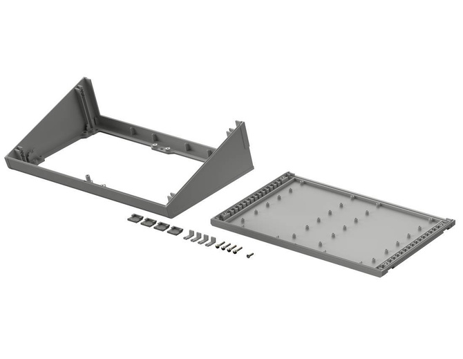 Bopla UMP 62014 FP (45620145) - enclosure with open console area (290.9 x 198.9 x 100.1 mm)