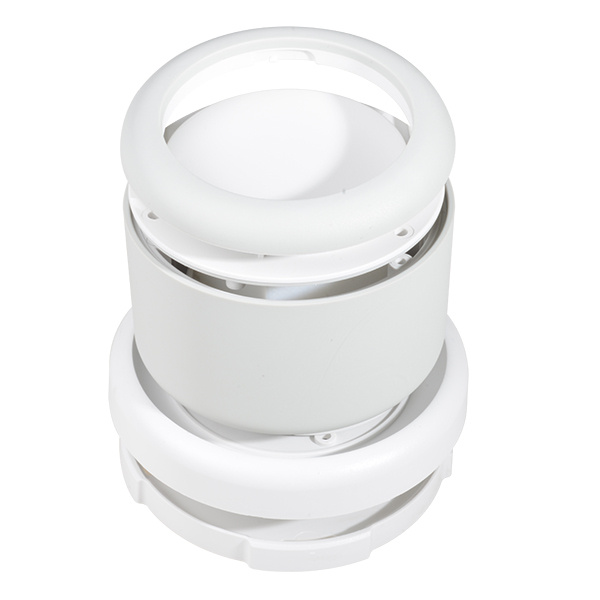 Teko - seria IO-TEK (IO-TEK1.30) - obudowa okrągła w kolorze białym i jasnoszarym