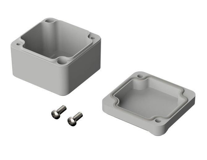 Bopla EM 205 F (62205200) - obudowa PC z wgłębieniem w pokrywie (52 x 50 x 37 mm)