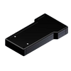 Teko - TBT series (TBT-2BK.9) - black handheld enclosure with battery compartment (210 x 116 x 31,5 mm)