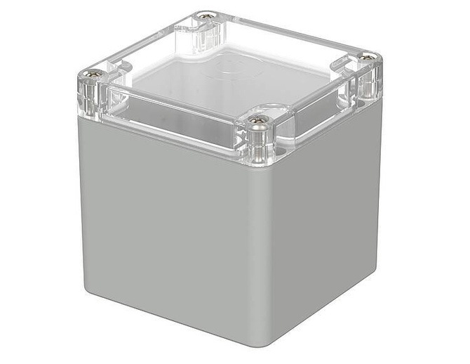 Bopla M 225 G (02225100) - PC enclosure with crystal-clear lid (82 x 80 x 85 mm)