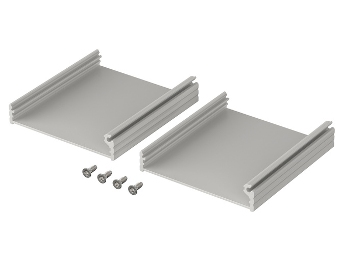 Bopla F 724-80 (97173080) - profil aluminiowy półotwarty (71,8 x 24,4 x 80 mm)