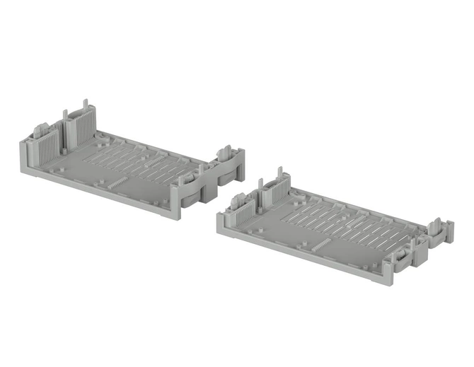 Bopla BO-51409 L (68514091) - Botego enclosure with air vents (240.68 x 136.9 x 65.2 mm, 4.5U 9HP)
