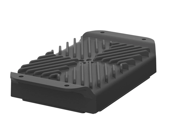 Bopla BOV 211405 KWL UT 9005 (48196455) - BoVersa aluminium base with heatsink (210 x 140 x 42 mm)