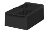 Bopla BOV 281913 UT KWL-9005 (48198685) - BoVersa aluminium base with heatsink (275 x 185 x 110 mm)