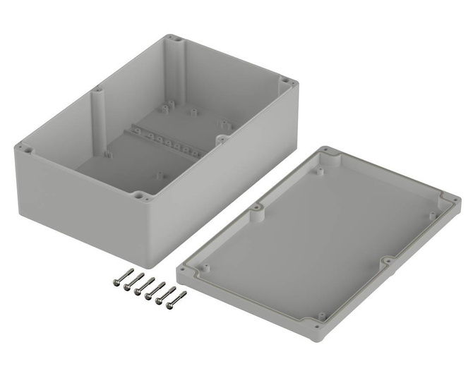 Bopla EM 240 F (62240200) - PC enclosure with a recess in the lid (250 x 160 x 92 mm)