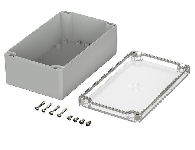 Bopla M 221 G (02221100) - PC enclosure with crystal-clear lid (200 x 120 x 75 mm)