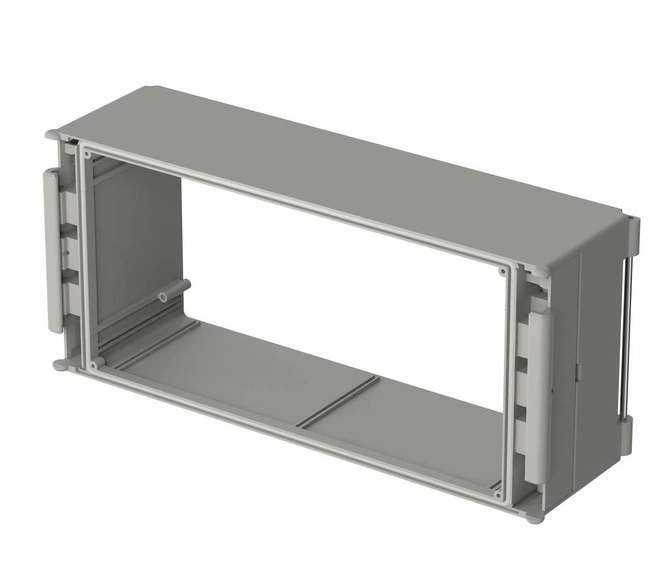 Bopla BC 7000 -1 (79001800) - basic element 1.0 (88.25 mm deep) CombiCard 5000-7000 enclosure (323 x 146 x 88 mm, 3U 49HP)