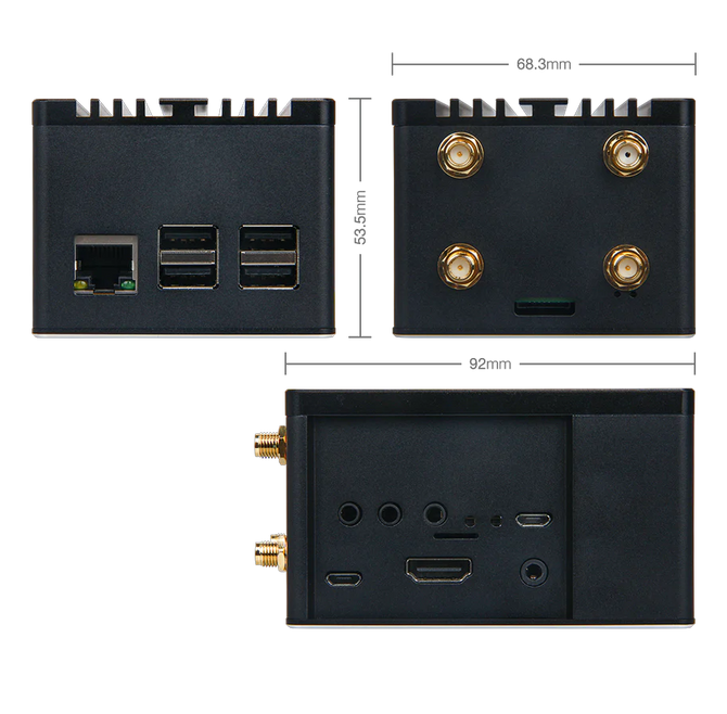 RAKwireless RAK7243C WisGate Developer D3+ - EU868 - LTE(EG95-E) - gateway