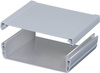 Bopla ASPH 1850-0100 9006 (94241100) - enclosure profiles, horizontally-divided (187 x 54.6 x 100 mm)