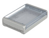 Bopla B 181304 PC-V0-G 7035 (96024245) - universal enclosure with crystal-clear lid (191 x 125 x 40 mm)