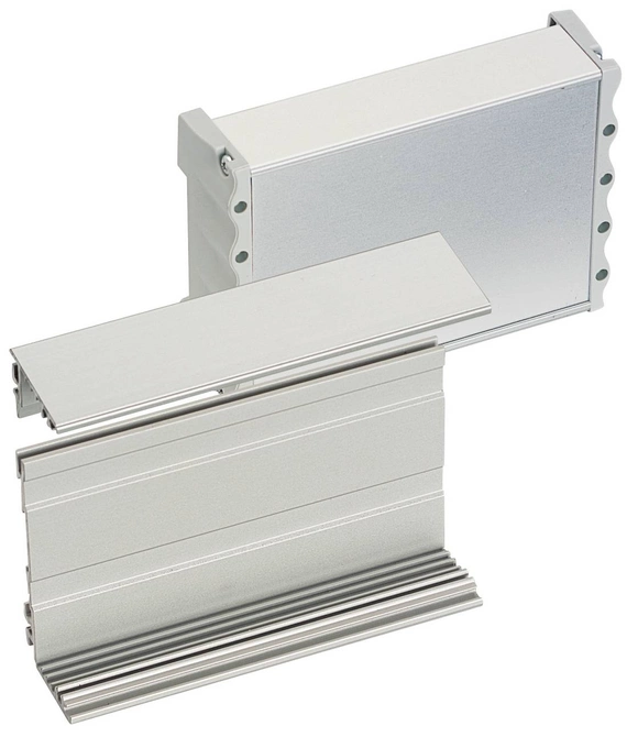 Bopla ARPG 75/31-175 (87031750) - profil dzielony podstawy obudowy Alurail (25,5 x 75 x 165 mm)