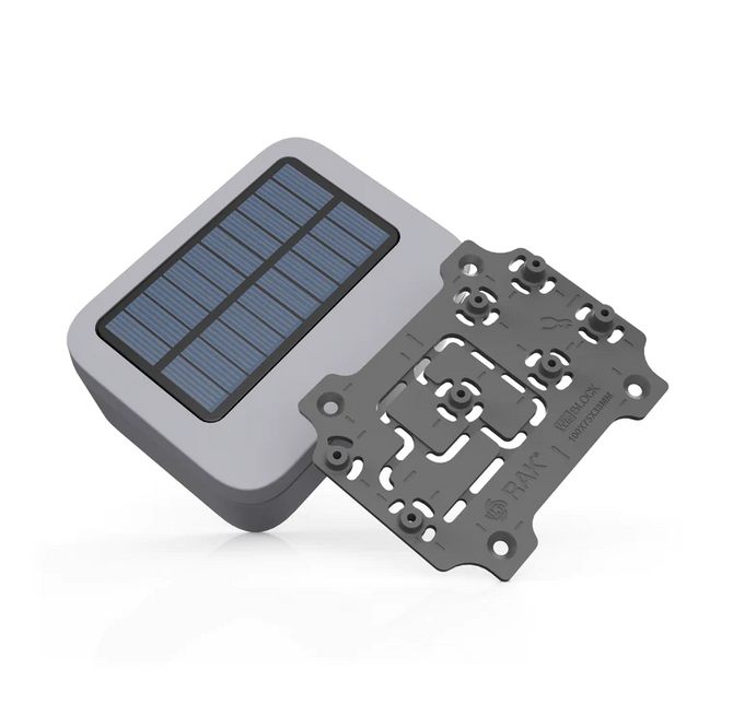 RAKwireless RAKBox-UO100x75x38 w/SolarPanel - obudowa plastikowa