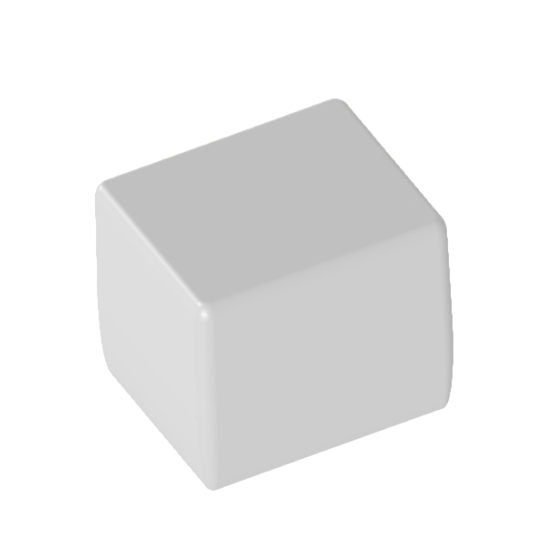 Teko - seria SMART (SR26-DB.7) - uniwersalna obudowa w kolorze białym (76 x 63,5 x 63,4 mm)