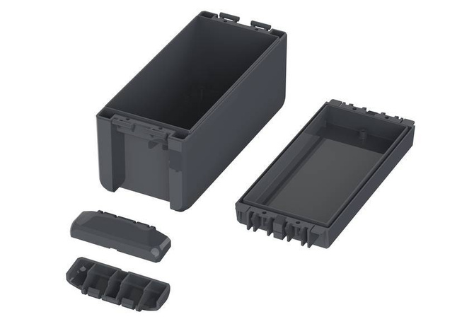 Bopla B 180809 PC-V0 7024 (96014134) - universal enclosure (191 x 80 x 90 mm)