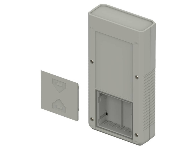 Bopla BOS 802-7038 (34802001) - hand-held enclosure with battery compartment (4 x 1,5V) without display cut-out (196 x 100 x 40 mm)