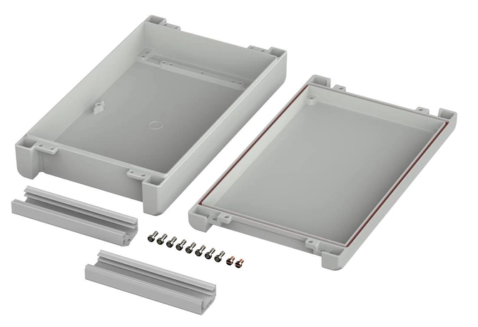 Bopla BA 281706 SIL-7035 (00116325.SIL) - enclosure with silicon lid, hinged (299 x 173 x 60 mm)