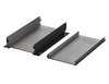 BOPLA ABPH 800-0150 WL (84308150) - aluminium profile, horizontally-divided with wall brackets(82 x 32 x 150 mm)