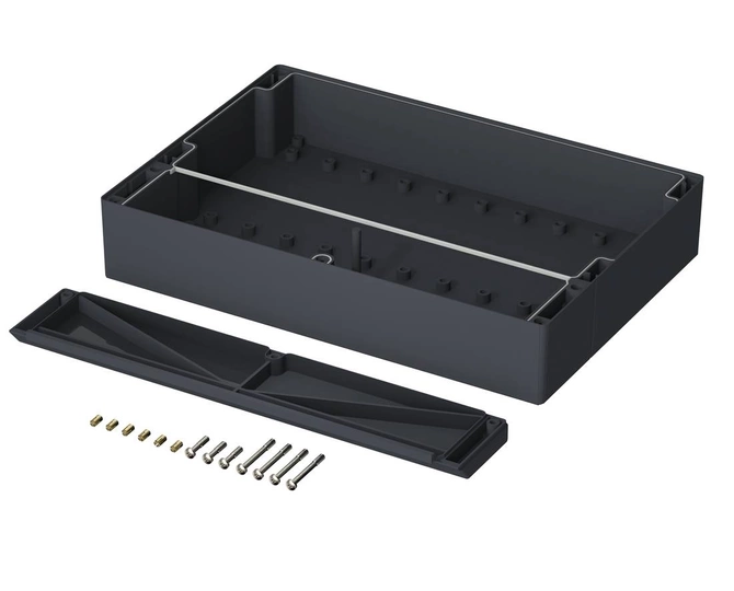 Bopla RD 3000 K (19005000) - rear lid with terminal compartment for CombiCard 1000-3000 (280.72 x 193 x 48 mm)