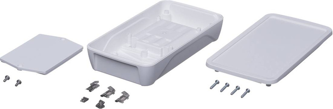 Bopla BOP 700 BE4MN-9016 (35170026) - ABS Hand-held enclosure with battery compartment (165 x 90 x 34 mm)