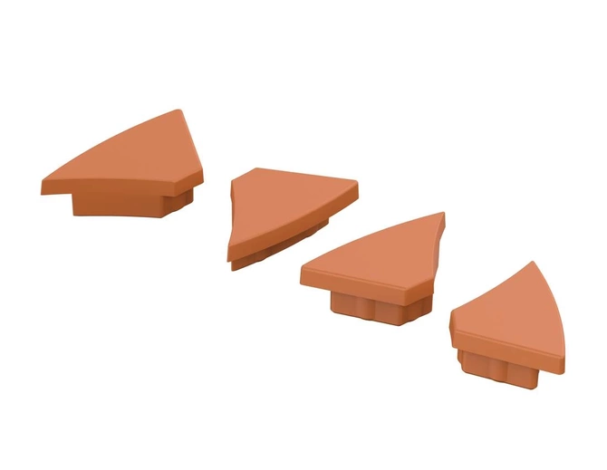 Bopla AS 0030 AK-WB-orange (94786000) - covery do wsporników naściennych do AS 0030-...WB-..., IT 0000.. WB