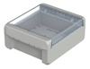Bopla B 141306 PC-V0-G 7035 (96023225) - obudowa uniwersalna z przezroczystą pokrywą (151 x 125 x 60 mm)