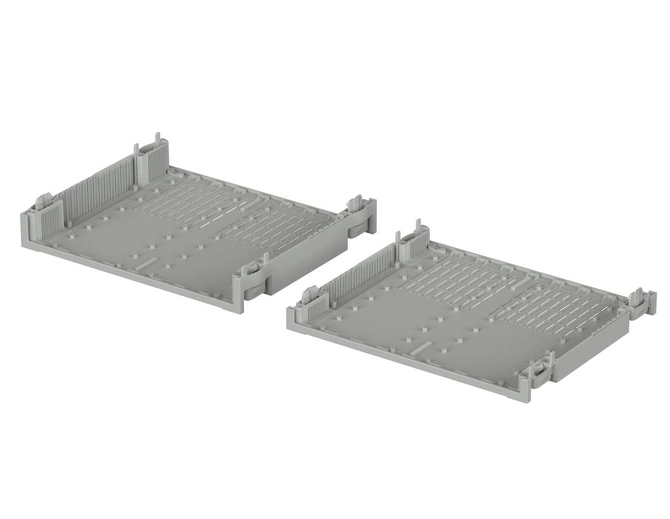 Bopla BO-62609 L (68626091) - obudowa Botego z otworami wentylacyjnymi (307,35 x 256,9 x 65,2 mm, 6U 9 HP)