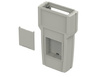 Bopla ART 655 DIS with BE 60 (34165592) - enclosure with membrene keypad area,display opening and battery compartment (204 x 110 x 41 mm)