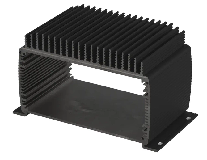 BOPLA ABPH 1680-0100 KWL (84468100) - aluminium profile, horizontally-divided with wall brackets and radiator (169 x 82 x 100 mm)