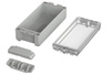 Bopla B 180806 PC-V0-G 7035 (96024125) - universal enclosure with crystal-clear lid (191 x 80 x 60 mm)
