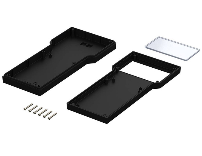 Bopla BOS 901-9005 (34901009) - hand-held enclosure with seal and carrying strap and tip-up foot (211 x 100 x 26 mm)