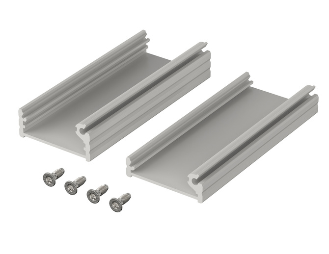 Bopla F 320-80 (97132080) - aluminium profile (33.6 x 20.4 x 80 mm)