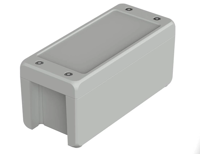 Bopla BA-S 180809 F-7035 (00164135) - enclosure with membrane lid, screwed  (199 x 86 x 90 mm)