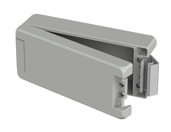 Bopla BA 180806 SIL-7035 (00114125.SIL) - enclosure with silicon lid, hinged (199 x 86 x 60 mm)