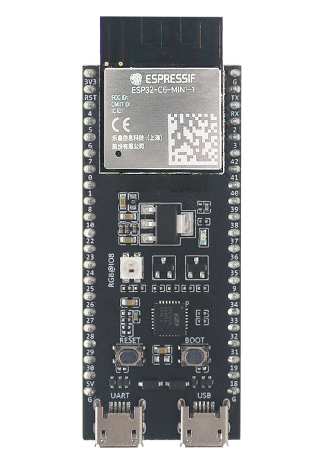 Espressif ESP32-C6-DevKitC-1-N8 - development board