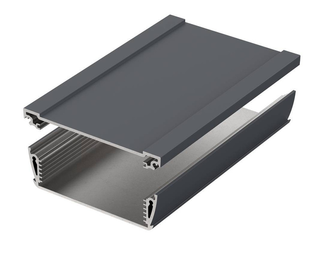 Bopla ASPH 1030-0150 7024 (94222150) - enclosure profiles, horizontally-divided (98.5 x 32.8 x 150 mm)